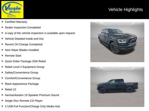 Used 2020 RAM 1500 Rebel w/ Rebel Level 2 Equipment Group AWD/4WD image 2