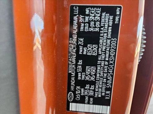 Used 2025 Hyundai Santa Fe Calligraphy image 27