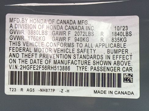 Used 2024 Honda Civic Sport image 19