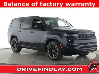 Used 2025 Jeep Grand Wagoneer Series II Obsidian w/ Quick Order Packagew 28T