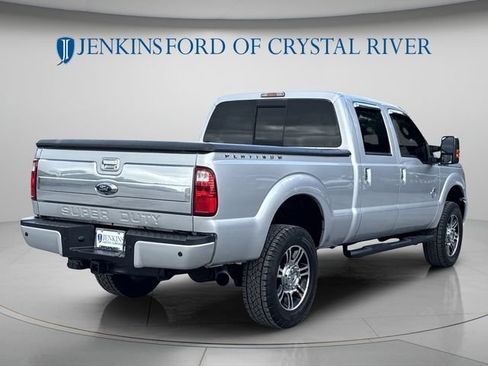 Used 2014 Ford F350 Platinum w/ Snow Plow Prep Package AWD/4WD image 3