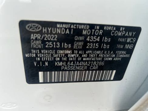 Used 2022 Hyundai Sonata SEL w/ Preferred Accessory Package image 12