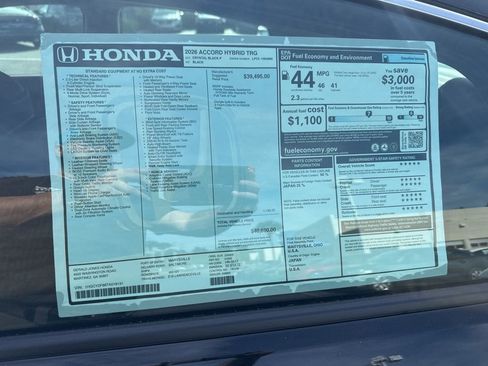 New 2026 Honda Accord Touring image 11