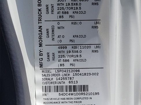 Used 2024 Isuzu NPR 5500 LANDSCAPE  DUMP image 21