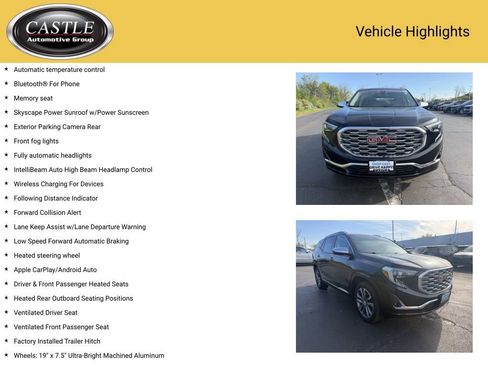 Used 2018 GMC Terrain Denali w/ Comfort Package AWD/4WD image 7