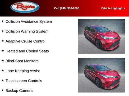 Used 2024 Toyota Sienna XSE w/ XSE Premium Package FWD image 10
