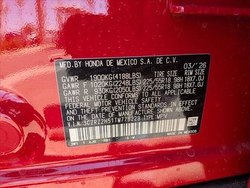 New 2026 Honda HR-V Sport image 17