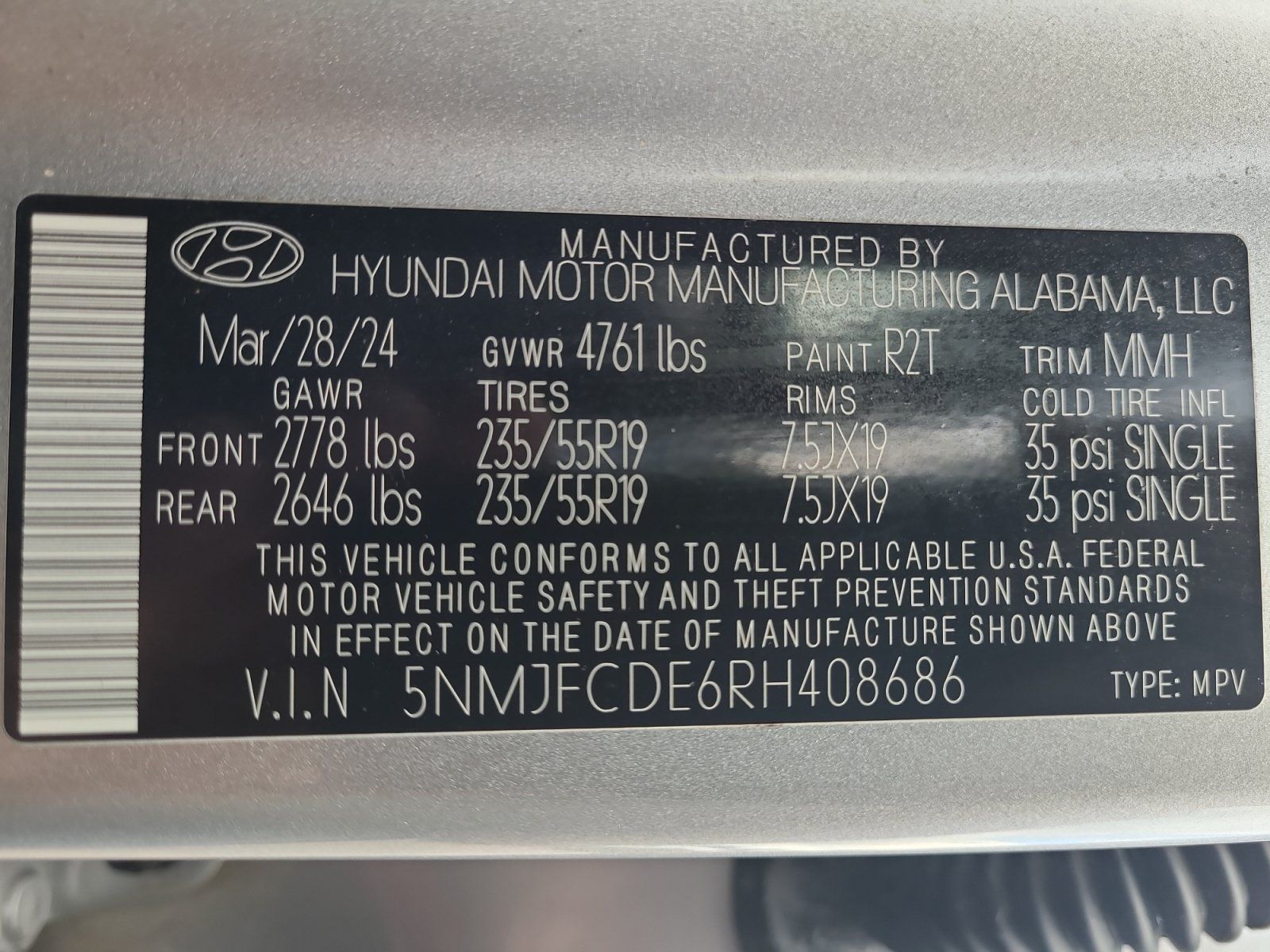 Used 2024 Hyundai Tucson SEL w/ Convenience Package AWD/4WD image 34