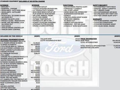 Used 2022 Ford F350 XLT w/ XLT Premium Package AWD/4WD image 2