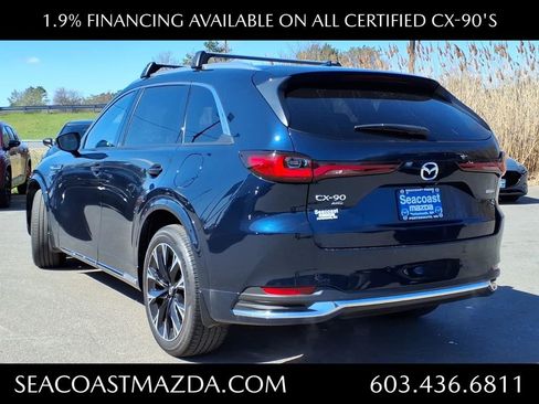 Certified 2025 MAZDA CX-90 3.3 Turbo S w/ Premium Package AWD/4WD image 3