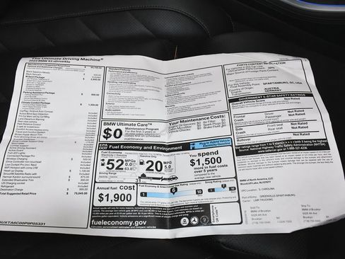 Used 2023 BMW X5 xDrive45e w/ M Sport Package image 73