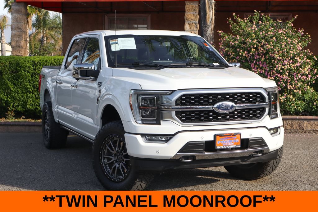 Used 2021 Ford F150 Platinum w/ Equipment Group 701A High AWD/4WD image 2