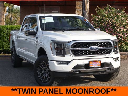 Used 2021 Ford F150 Platinum w/ Equipment Group 701A High AWD/4WD image 2
