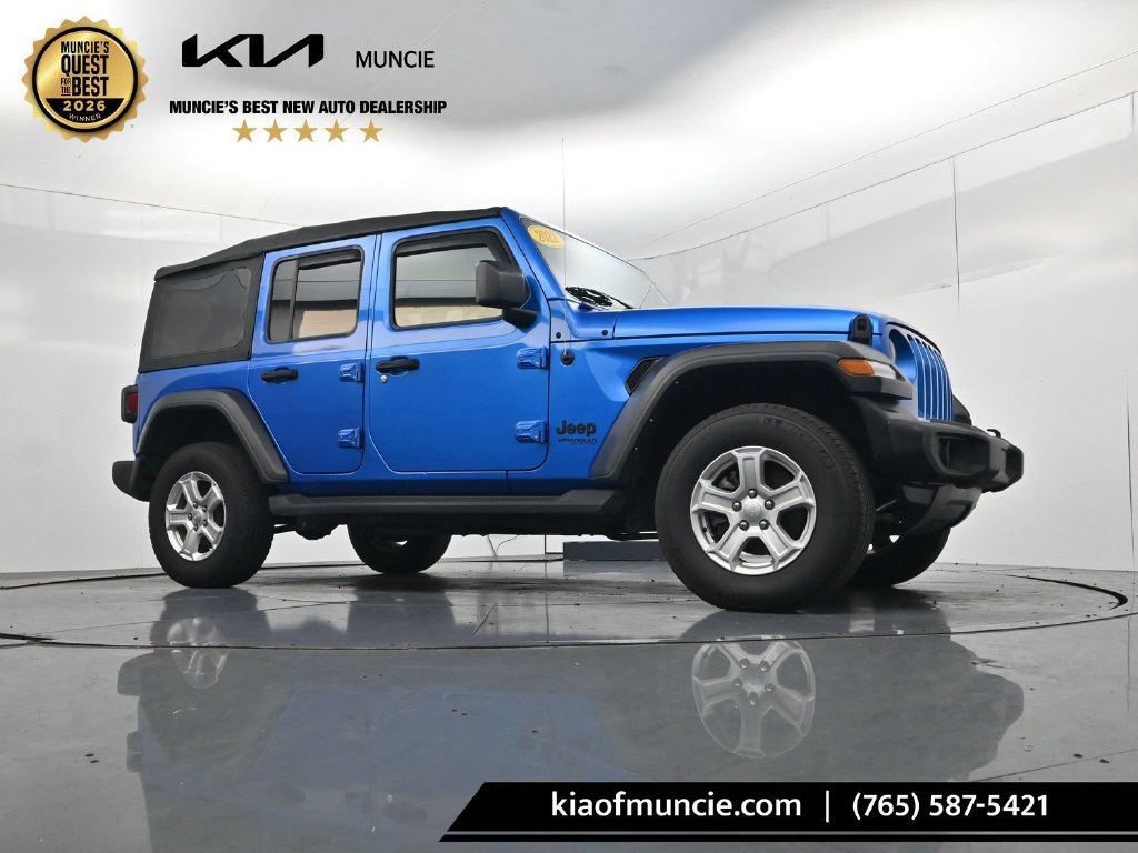 Used 2022 Jeep Wrangler Unlimited Sport AWD/4WD image 37