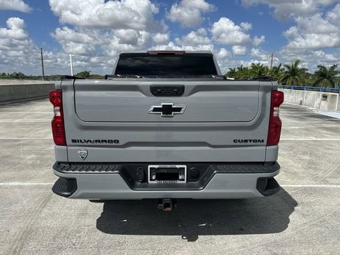 Used 2024 Chevrolet Silverado 1500 Custom w/ LPO, Dark Essentials Package RWD image 16