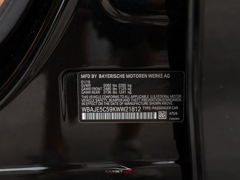 Used 2019 BMW 540i RWD image 52