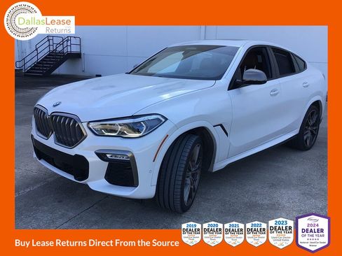 Used 2021 BMW X6 M50i w/ Executive Package AWD/4WD image 1