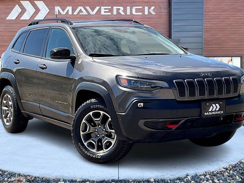 Used 2022 Jeep Cherokee Trailhawk w/ Sun, Sound & Nav Group AWD/4WD image 1