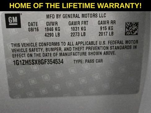 Used 2016 Chevrolet Malibu Premier w/ Driver Confidence Package II FWD image 40