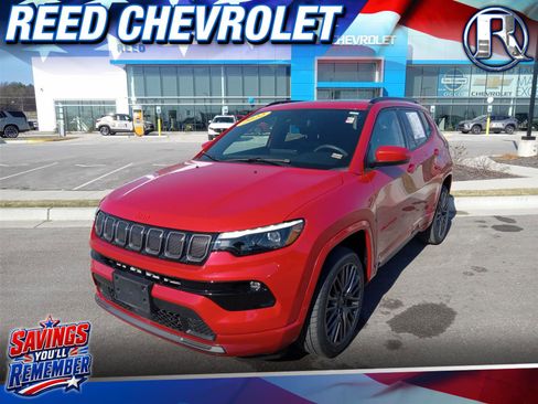 Used 2022 Jeep Compass Limited w/ (RED) Package AWD/4WD image 1