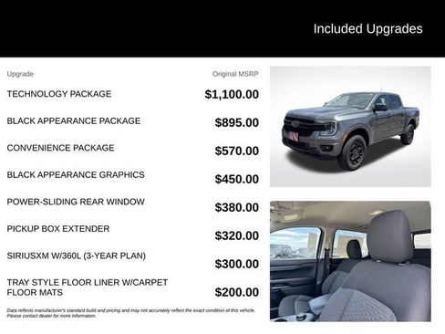 New 2026 Ford Ranger XLT w/ Technology Package AWD/4WD image 5
