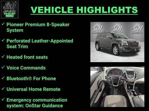 Used 2017 GMC Terrain SLT w/ Driver Alert Package I AWD/4WD image 3