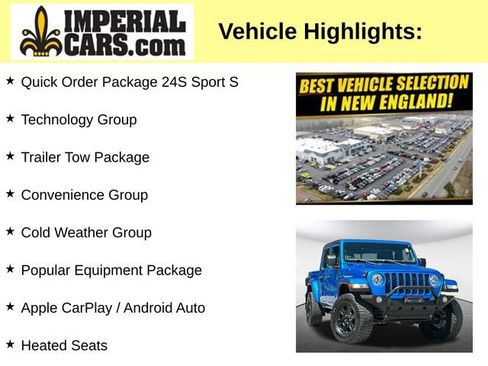 Used 2021 Jeep Gladiator Sport AWD/4WD image 8