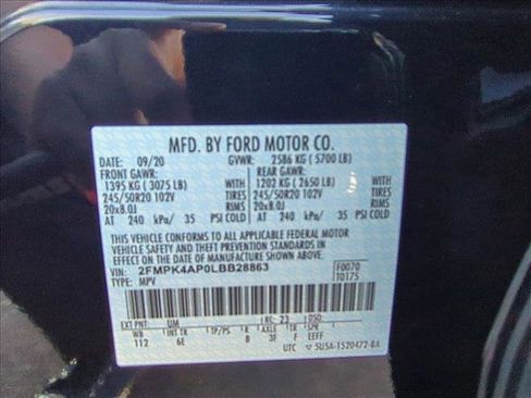 Used 2020 Ford Edge ST w/ Cold Weather Package image 15