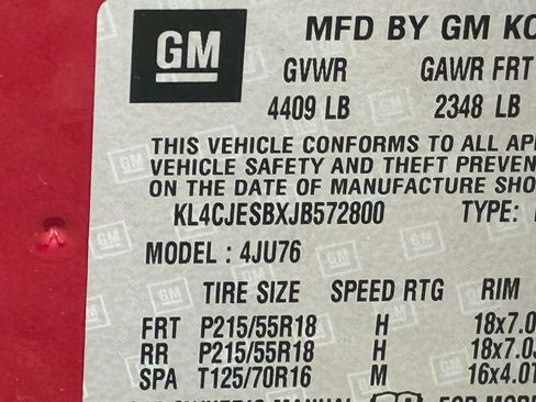 Used 2018 Buick Encore Preferred AWD/4WD image 50