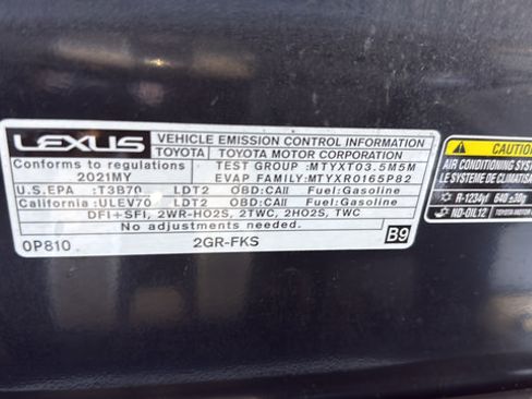 Used 2021 Lexus RX 350 F Sport w/ Accessory Package AWD/4WD image 35