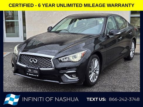 Certified 2023 INFINITI Q50 Luxe w/ Cargo Package AWD/4WD image 1