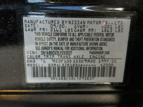 Used 2020 Nissan Sentra SV FWD image 27