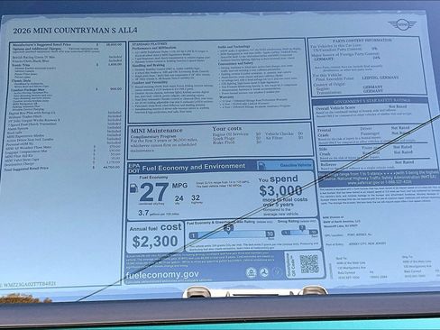 New 2026 MINI Cooper Countryman S w/ Comfort Package Max image 14