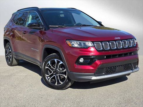 Used 2022 Jeep Compass Limited w/ Sun and Sound Group AWD/4WD image 1