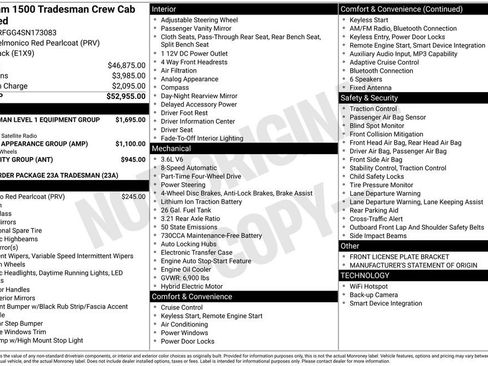 New 2025 RAM 1500 Tradesman image 3