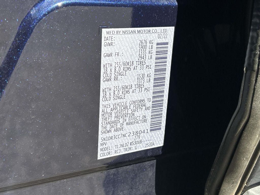 Used 2022 Nissan Pathfinder SL AWD/4WD image 34