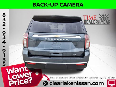 Used 2021 Chevrolet Suburban LT w/ Rear Media and Nav Package image 6