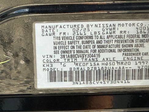 Used 2025 Nissan Sentra SV FWD image 42