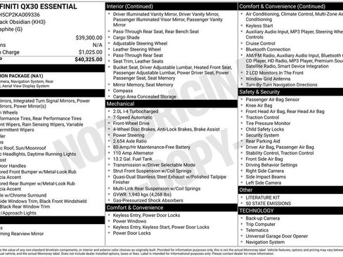 Used 2019 INFINITI QX30 image 22