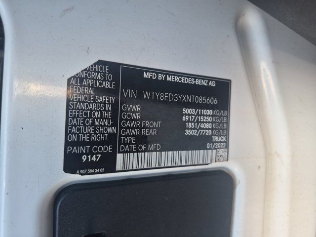 Used 2022 Mercedes-Benz Sprinter 3500 image 22