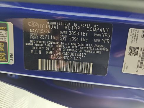 Used 2024 Hyundai Elantra SEL w/ Convenience Package FWD image 31