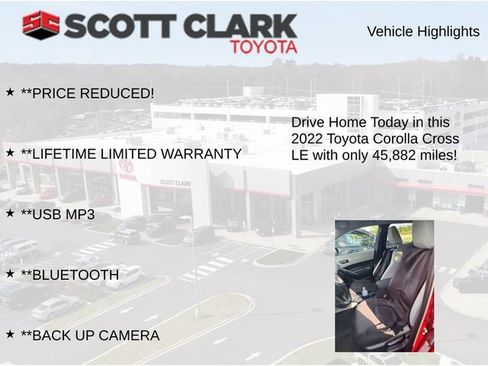 Used 2022 Toyota Corolla Cross LE FWD image 13