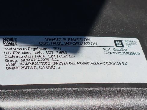 Used 2021 Chevrolet Suburban High Country AWD/4WD image 15