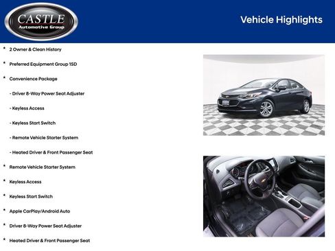 Used 2016 Chevrolet Cruze LT w/ Convenience Package image 4