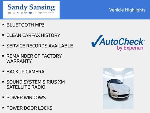 Used 2021 MAZDA MX-5 Miata Club image 7