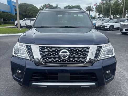 Used 2018 Nissan Armada Platinum w/ Captain Seat Package RWD image 2