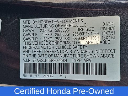 Used 2024 Honda CR-V Sport image 11
