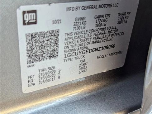 Used 2022 Chevrolet Silverado 1500 LTZ w/ LTZ Convenience Package II image 23