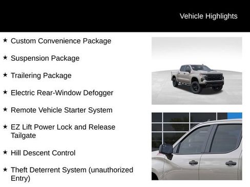 New 2026 Chevrolet Silverado 1500 Custom Trail Boss AWD/4WD image 7