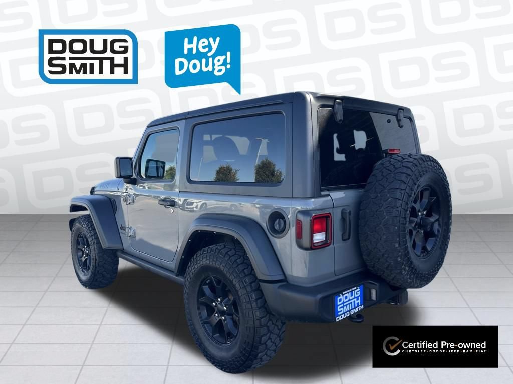 Certified 2022 Jeep Wrangler Sport AWD/4WD image 28